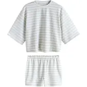 Next Pyjama ivoor / basaltgrijs