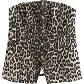 Next Gilet mokka / zwart