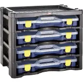 Tayg Assortimentsdoos / Multibox 3 Blauw
