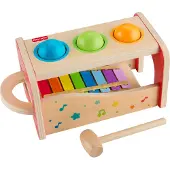 Top 1 Toys Fisher-Price hout xylophone met hamerbank