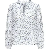 ONLY Blouse 'ONLRoanne' blauw / marine / wit