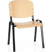 Hjh OFFICE XT 600 - Vergaderstoel / bezoekerstoel Beuken