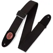 Levys Leathers 5 CM COTTON WITH BLACK LEATHER LEVY'S LOGO