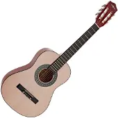 Gear4Music Junior 1/2 Classical Guitar by Natural