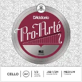 Daddario Pro-Arte Cello String Set 1/2 Size Medium