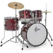 Gretsch drums Gretsch Renegade 20" Drum Kit With Hardware & Cymbals Ruby Sparkle