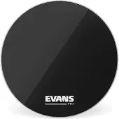 Evans MX1 Black Marching Bass Drum Head 32"