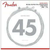 Fender SubSonic 8250M Bass Strings Taperwound Nickel-Plated Steel Long Scale Gauges .045-.110 (4)