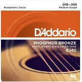 Daddario D Addario EJ42 Set Resophonic Guitar 16-56 Strings