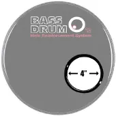 Bass Drum Os Sound Hole Ring Black 4
