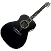 Sigma 000R Black Diamond elektrisch-akoestische western gitaar met softcase