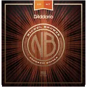 Daddario ACOUSTIC GUITAR STRINGS NB1047 NICKEL BRONZE EXTRA LIGHT 10-47