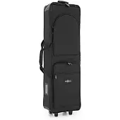 Gear4Music 88 Key Keyboard Case with Wheels by
