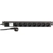Adam hall 19 French Power Strip 8 Sockets