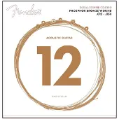 Fender 860L Phosphor Bronze Dura-Tone Coated Acoustic Strings 12-53