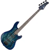 Cort GB-Fusion 4 Blue Burst elektrische basgitaar met gigbag