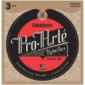Daddario EJ45-3D 3-Pack Pro-Arte Normal Tension