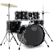 Mapex Comet Series Compact 18 Drum Kit Dark Black