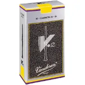 Vandoren V12 Bb-Klarinette 2,5 doos met 10 rieten - Frans Bb-klarinetriet