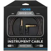 BOSS BIC-P18A Premium Instrumentenkabel Gehoekt 55 m