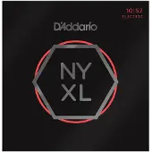 D'Addario NYXL1052 Elektrische Gitaarsnaren (10-52) Light Top/Heavy Bottom