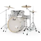 Pearl Export 22 USA Fusion Drum Kit Slipstream White