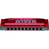 Suzuki Musical Instruments Suzuki Easy Rider Diatonic Harmonica Chrome C