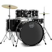 Mapex Comet Series Compact 20 Fusion Drum Kit Dark Black