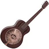 Hartwood Resonator Guitar Vintage Wine Red