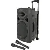 Qtx QR12PA Portable PA Speaker with TWS + UHF