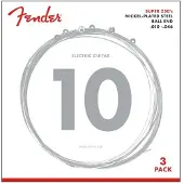 Fender 3 snarensets elektrische gitaar - F-250R-3 - nickel roundwound 10-46 regular 3-pack
