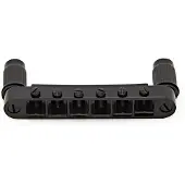 Gear4Music Guitarworks Tune-O-Matic Bridge Black