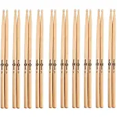 Gear4Music 5A Nylon Tip Maple Drumsticks 10 Pack