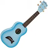 Kala Makala Dolphin Soprano Ukulele Light Blue Burst