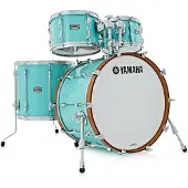 Yamaha Recording Custom 22" 4 Piece Shell Pack Surf Green