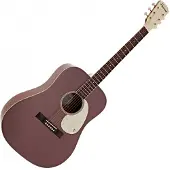 Hartwood Century Dreadnought Acoustic Guitar Burgundy