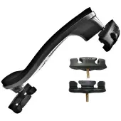Everest Violin Shoulder Rest 4/4-3/4 Size Standard Black
