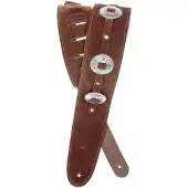 Daddario 25SSC01 Conchos Guitar Strap Brown