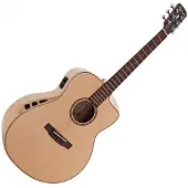 Hartwood Sonata Jumbo Electro Acoustic Guitar Natural