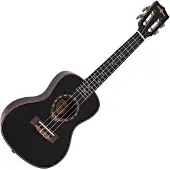 Gear4Music Archback Concert Ukulele by Black