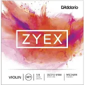 D'addario And Co ZYEX VIOLIN STRING SET FOR NECK 1/4 TENSION MEDIUM