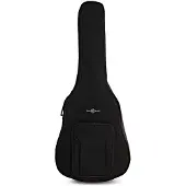 Gear4Music Padded Water-Resistant Jumbo Acoustic Guitar Gig Bag by 10mm