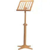 K&M Wooden Music Stand Beech