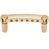 Gear4Music Guitarworks Stop Tailpiece Gold