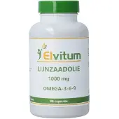 Elvitaal - Elvitum Lijnzaadolie omega 3 6 9 90 capsules