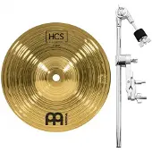 Meinl HCS 8 Splash Cymbal & Gear4music Multiple Grabber Arm