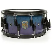 SJC Custom Drums SJC Drums 14 x 7" Custom Snare Indigo Flow