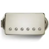 Bare Knuckle Pickups Bare Knuckle The-Mule Bridge Humbucker 50mm Nickel Cover