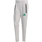 Adidas Sportbroek 'Algerien Tiro' lichtgrijs / spar / zwart / wit