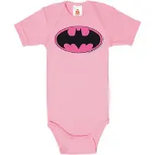 Logoshirt Rompertje/body pink